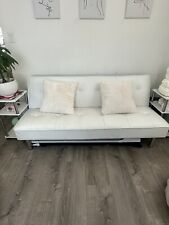 White leather futon for sale  Fresh Meadows