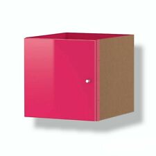 Ikea Expedit / KALLAX High Gloss Hot Pink Insert with door, 33x33 cm  for sale  Mangerton