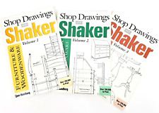 Conjunto de 3 volumes Ejner Handberg LOJA DESENHOS DE MÓVEIS SHAKER E TALHERES comprar usado  Enviando para Brazil