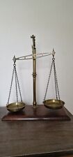 Vintage brass scales for sale  LUTON