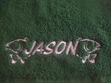 Personalised fishing towel for sale  WALSALL