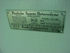 Antique radiola super for sale  Burnsville
