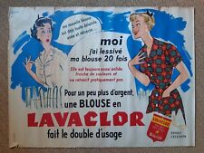 Affiche publicitaire blouse d'occasion  France