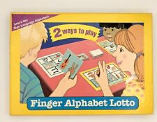 Finger alphabet lotto for sale  Arlington