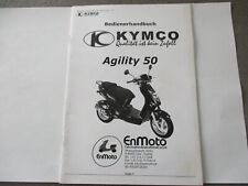 Fahrerhandbuch handbuch kymco gebraucht kaufen  Ellwangen