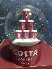 Costa coffee snowglobe for sale  CROYDON