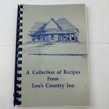 Una colección de recetas de Lou's Country Inn 1989 libro de cocina recetas EE. UU. segunda mano  Embacar hacia Argentina
