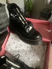 dr martens lazy oaf Sinclair Happy Sad Platform  Boots 6 Worn 4 Times for sale  Shipping to South Africa