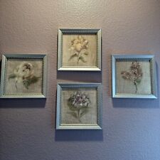 framed 3 flower art set for sale  Carlsbad
