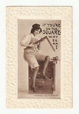 Masonic postcard square for sale  UK