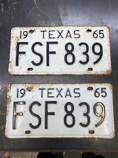 Texas license plates for sale  Waco