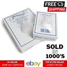 CLEAR POLYTHENE PLASTIC FOOD BAGS SANDWICH, STORAGE BAGS | 100G | DISPENCER BOX, used for sale  Shipping to South Africa