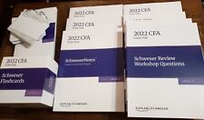 Complete 2022 CFA Level 3 Kaplan Schweser Notes 1-5, Secret Sauce, Mind Maps for sale  Wichita Falls