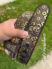 Leather belt cincelado for sale  Santa Maria