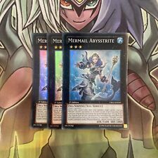 Usado, CBLZ-EN050 x3 Mermail Abystrite Super Raro Excelente Estado Yugioh comprar usado  Enviando para Brazil