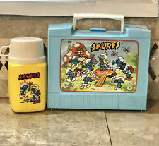 1980s smurfs lunchbox for sale  Kearny
