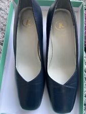Ladies navy shoes for sale  PRESTON