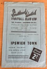 southend united for sale  IPSWICH