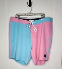 Shorts de tabuleiro clássico enferrujado masculino tamanho 40 cintura rosa azul algodão doce comprar usado  Enviando para Brazil