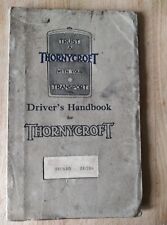Thornycroft sturdy tr6 for sale  WINCHESTER