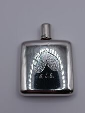 Usado, Garrafa/garrafa antiga vitoriana de prata esterlina perfume Londres 1898 comprar usado  Enviando para Brazil