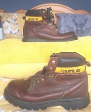 mens leather caterpillar boots for sale  MORECAMBE