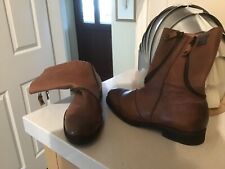 Mens brown leather for sale  LIVERPOOL