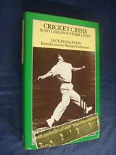 Cricket crisis bodyline for sale  UK