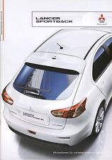 Mitsubishi Lancer Sportback 03 / 2012 catalogue brochure, używany na sprzedaż  PL