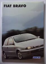 Folheto de vendas FIAT BRAVO RANGE original 1997 1998 Reino Unido Mkt - S SX HLX HGT, usado comprar usado  Enviando para Brazil