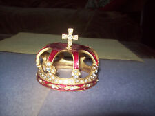 Metal crown red for sale  Campbell