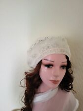 Handmade crochet beret for sale  BIRMINGHAM