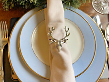 Christmas napkin rings for sale  TETBURY