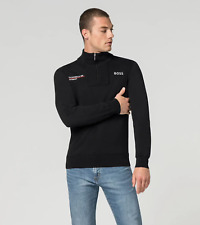 Oryginalny "Sweter dzianinowy Porsche Unisex - Motorsport" czarny, HUGO BOSS na sprzedaż  Wysyłka do Poland