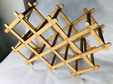 Wooden wine rack for sale  Shipping to Ireland
