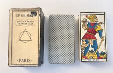 c.1935 Antiguo Tarot de Marsella 78/78 Cartas con Caja B. P. Grimaud París Francia segunda mano  Embacar hacia Argentina