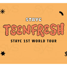 STAYC 1ST WORLD TOUR TEENFRESH MD + Número de Rastreamento comprar usado  Enviando para Brazil