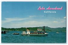 1992 Lake Arrowhead Queen Excursion Boat Shore Line California Vintage Postcard for sale  Shipping to South Africa