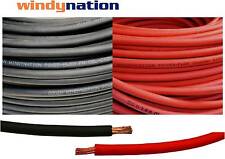 Welding Cable Red Black 2 AWG GAUGE COPPER WIRE BATTERY CAR SOLAR LEADS  for sale  Shipping to South Africa