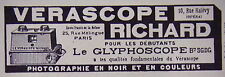 Publicité 1924 verascope d'occasion  Compiègne