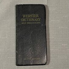 Websters vest pocket for sale  Santa Monica