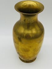 Vintage vase brass for sale  Harvard