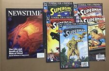 DC Comics Newstime Magazine e 5 Quadrinhos ~ 1993 Death of Superman Tie-in comprar usado  Enviando para Brazil