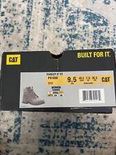 cat steel toe work boots for sale  South Boston