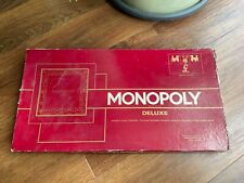 Monopoly deluxe 1972 for sale  MANCHESTER