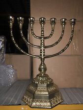 Candeliere ebreo menorah usato  Italia