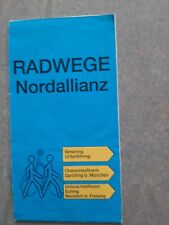 Landkarte radwege nordallianz gebraucht kaufen  Haimhausen