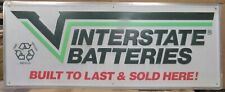 Interstate batteries embossed for sale  Gillett
