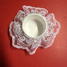 Vintage white lace for sale  Cartersville