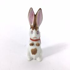 Estatueta de porcelana vintage coelho coelho arco vermelho mini boneca congelada Japão 3 5/8”, usado comprar usado  Enviando para Brazil